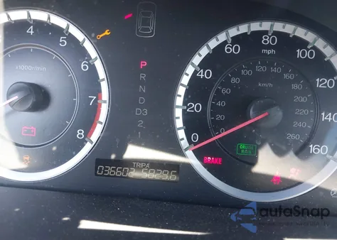 2011 Honda Accord 3.5 Ex-L из США, поврежденный, VIN 1HGCP3F86BA025278